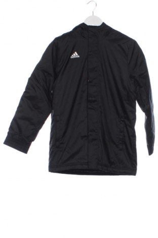 Kinderjacke Adidas, Größe 10-11y/ 146-152 cm, Farbe Schwarz, Preis 35,99 €