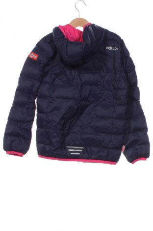 Детско яке Trollkids, Размер 6-7y/ 122-128 см, Цвят Син, Цена 21,99 лв.