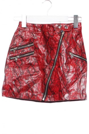 Δερμάτινη φούστα Bershka, Μέγεθος XXS, Χρώμα Πολύχρωμο, Τιμή 37,99 €