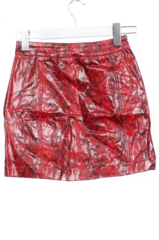 Δερμάτινη φούστα Bershka, Μέγεθος XXS, Χρώμα Πολύχρωμο, Τιμή 37,99 €