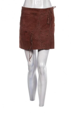Kožená sukně  Conbipel, Velikost M, Barva Hnědá, Cena  866,00 Kč