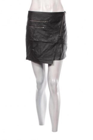 Fustă de piele H&M Divided, Mărime M, Culoare Negru, Preț 39,99 Lei