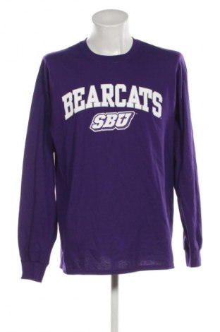 Мъжка блуза Gildan, Размер XL, Цвят Лилав, Цена 35,93 лв.