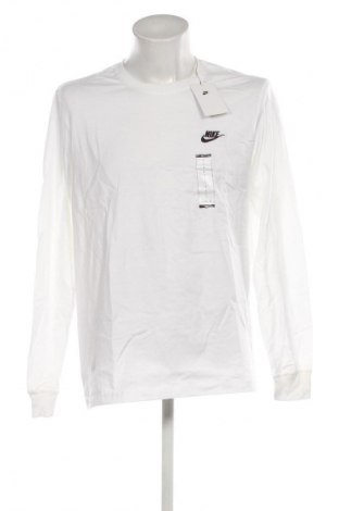 Мъжка блуза Nike, Размер L, Цвят Бял, Цена 93,99 лв.