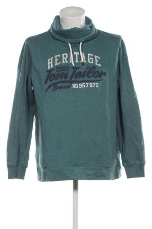 Мъжка блуза Tom Tailor, Размер XL, Цвят Зелен, Цена 17,99 лв.