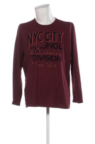 Мъжка блуза Tom Tailor, Размер XXL, Цвят Червен, Цена 25,99 лв.