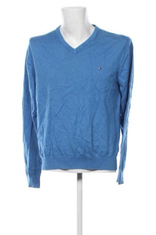 Męska bluzka Tommy Hilfiger, Rozmiar XL, Kolor Niebieski, Cena 173,99 zł