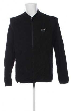 Herren Strickjacke BOSS, Größe L, Farbe Schwarz, Preis € 172,99