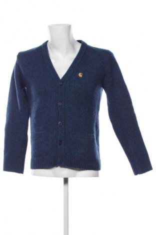 Jachetă tricotată de bărbați Carhartt, Mărime M, Culoare Albastru, Preț 216,00 Lei