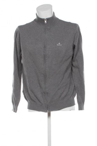 Herren Strickjacke Gant, Größe XXL, Farbe Grau, Preis 51,99 €