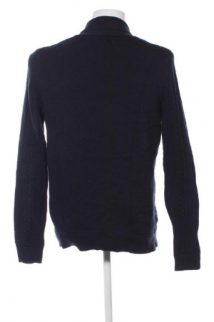 Jachetă tricotată de bărbați H&M, Mărime L, Culoare Albastru, Preț 126,10 Lei