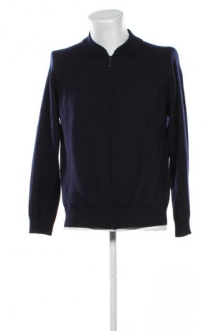 Herren Strickjacke Peter Hahn, Größe L, Farbe Blau, Preis 41,99 €