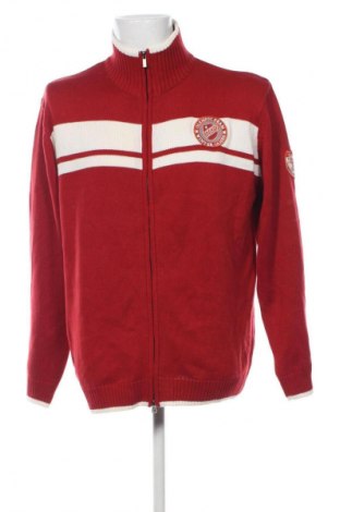 Herren Strickjacke Watson's, Größe XXL, Farbe Rot, Preis € 13,99
