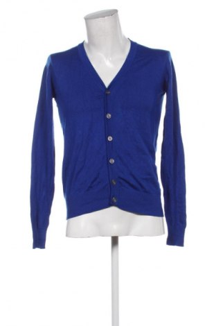 Jachetă tricotată de bărbați William, Mărime L, Culoare Albastru, Preț 130,92 Lei