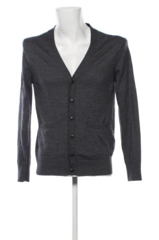 Jachetă tricotată de bărbați Zara, Mărime M, Culoare Gri, Preț 91,99 Lei