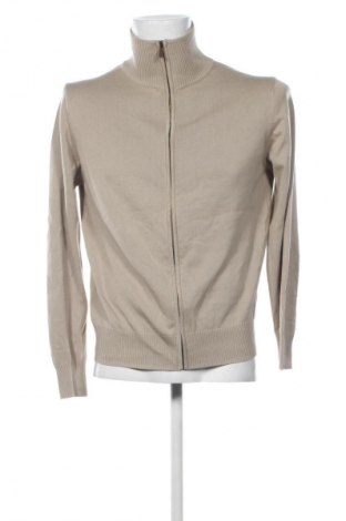 Herren Strickjacke Zara, Größe L, Farbe Beige, Preis € 13,99