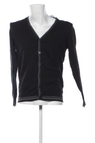 Jachetă tricotată de bărbați Zara, Mărime XL, Culoare Negru, Preț 84,21 Lei