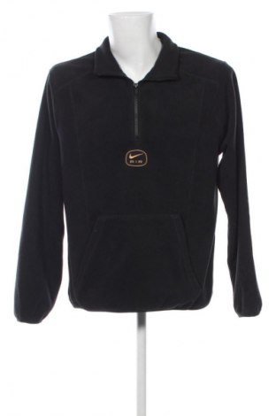 Herren Fleece Shirt Nike, Größe M, Farbe Schwarz, Preis 29,99 €