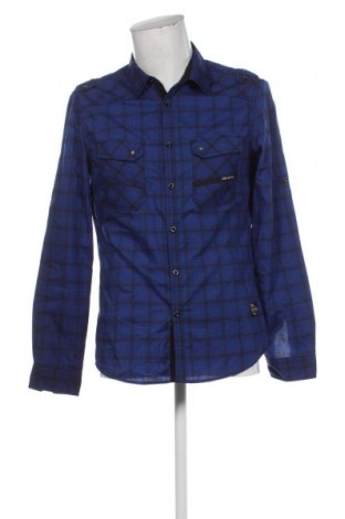 Herrenhemd Angelo Litrico, Größe M, Farbe Blau, Preis € 8,99