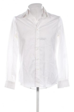 Herrenhemd Bigotti, Größe M, Farbe Weiß, Preis € 38,33