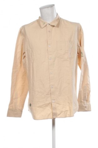 Herrenhemd Desigual, Größe XXL, Farbe Beige, Preis € 61,99