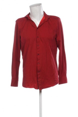 Herrenhemd Dunmore, Größe M, Farbe Rot, Preis 10,99 €