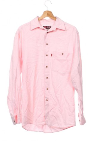 Мъжка риза H.I.S, Размер XS, Цвят Розов, Цена 11,99 лв.