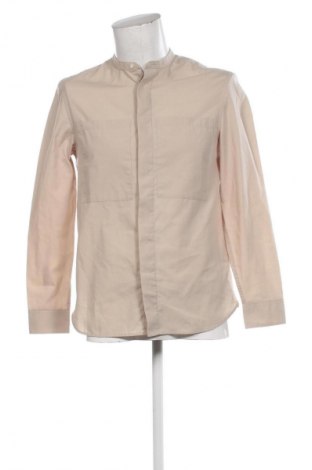 Мъжка риза H&M, Размер S, Цвят Бежов, Цена 16,99 лв.
