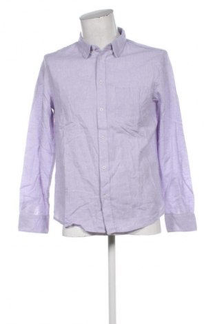 Мъжка риза H&M, Размер M, Цвят Лилав, Цена 17,99 лв.
