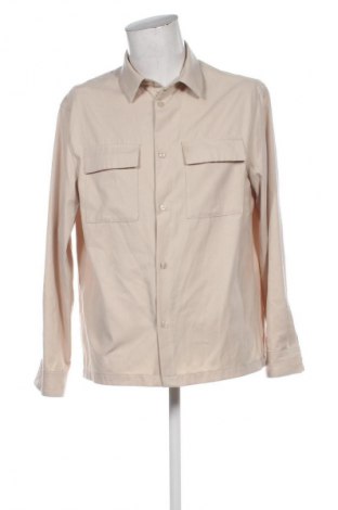 Мъжка риза H&M, Размер L, Цвят Бежов, Цена 29,00 лв.
