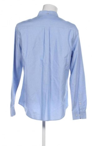 Мъжка риза H&M, Размер L, Цвят Син, Цена 32,65 лв.