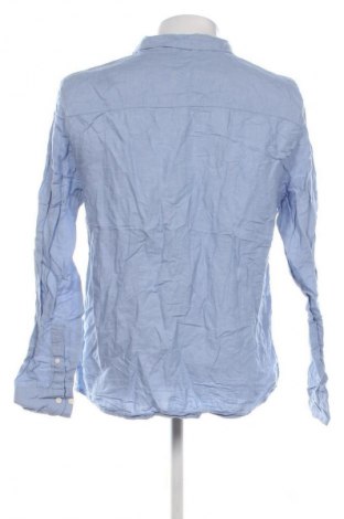 Мъжка риза H&M Divided, Размер L, Цвят Син, Цена 15,99 лв.