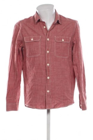 Мъжка риза H&M L.O.G.G., Размер M, Цвят Червен, Цена 13,99 лв.