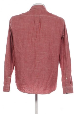 Мъжка риза H&M L.O.G.G., Размер M, Цвят Червен, Цена 13,99 лв.