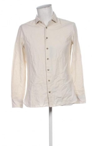 Herrenhemd Hackett, Größe S, Farbe Ecru, Preis 78,99 €