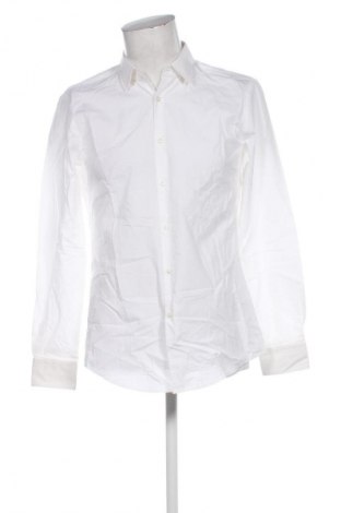 Мъжка риза Hugo Boss, Размер M, Цвят Бял, Цена 104,99 лв.