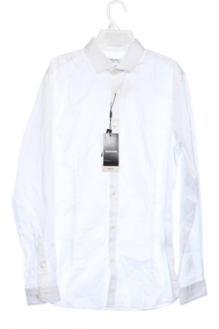 Herrenhemd Jack & Jones, Größe M, Farbe Weiß, Preis 39,99 €