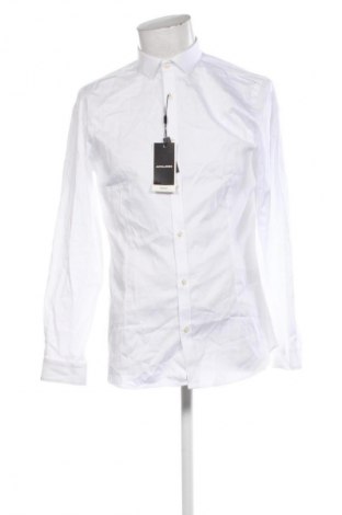Cămașă de bărbați Jack & Jones, Mărime L, Culoare Alb, Preț 135,99 Lei