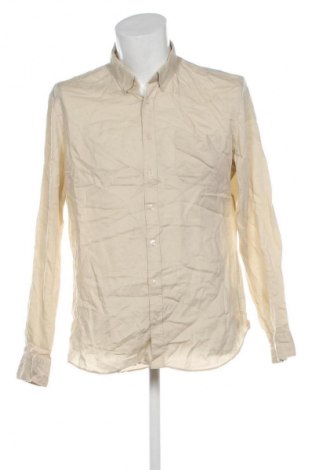 Ανδρικό πουκάμισο Jake*s, Μέγεθος L, Χρώμα  Μπέζ, Τιμή 19,99 €