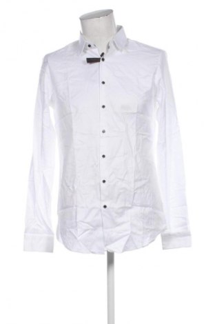 Мъжка риза Jake*s, Размер M, Цвят Бял, Цена 77,99 лв.