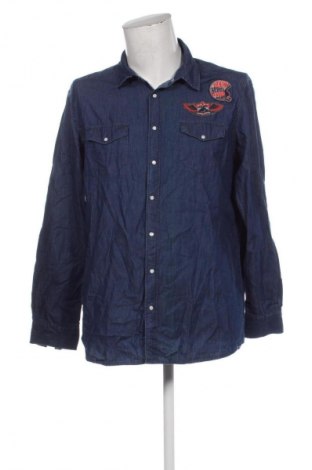 Pánska košeľa  John Baner, Veľkosť L, Farba Modrá, Cena  10,95 €