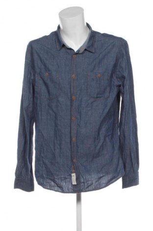 Ανδρικό πουκάμισο Koton, Μέγεθος XXL, Χρώμα Μπλέ, Τιμή 10,99 €