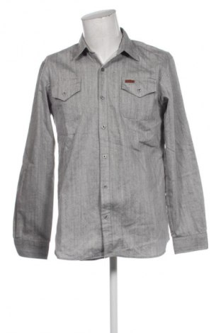 Ανδρικό πουκάμισο Lee Cooper, Μέγεθος L, Χρώμα Γκρί, Τιμή 40,99 €