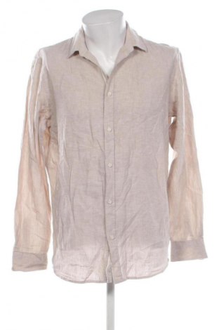 Męska koszula Livergy, Rozmiar M, Kolor Beżowy, Cena 56,99 zł