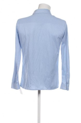 Мъжка риза Mango, Размер M, Цвят Син, Цена 34,00 лв.