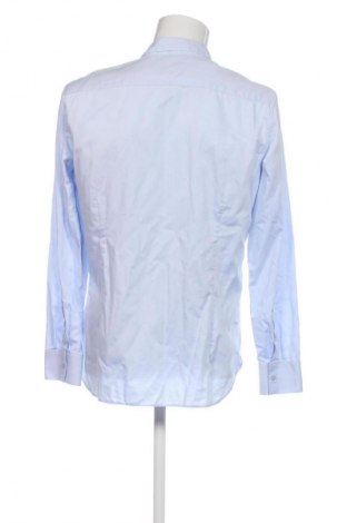Мъжка риза Mango, Размер L, Цвят Син, Цена 34,00 лв.