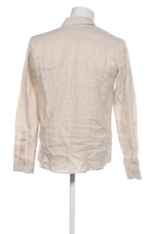Мъжка риза Mango, Размер S, Цвят Бежов, Цена 77,14 лв.