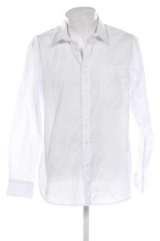 Herrenhemd Marcel Battiston, Größe L, Farbe Weiß, Preis 8,99 €