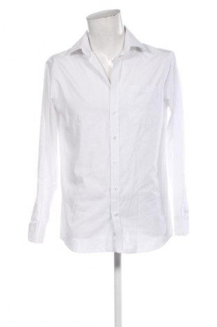 Мъжка риза Marks & Spencer, Размер L, Цвят Бял, Цена 21,99 лв.