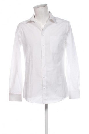 Мъжка риза Marks & Spencer, Размер M, Цвят Бял, Цена 27,02 лв.